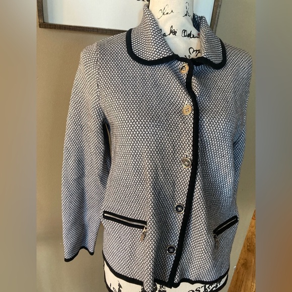 Jones New York button down blazer size L women’s - Picture 6 of 9